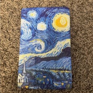 Starry Night table cover - Blue & Yellow